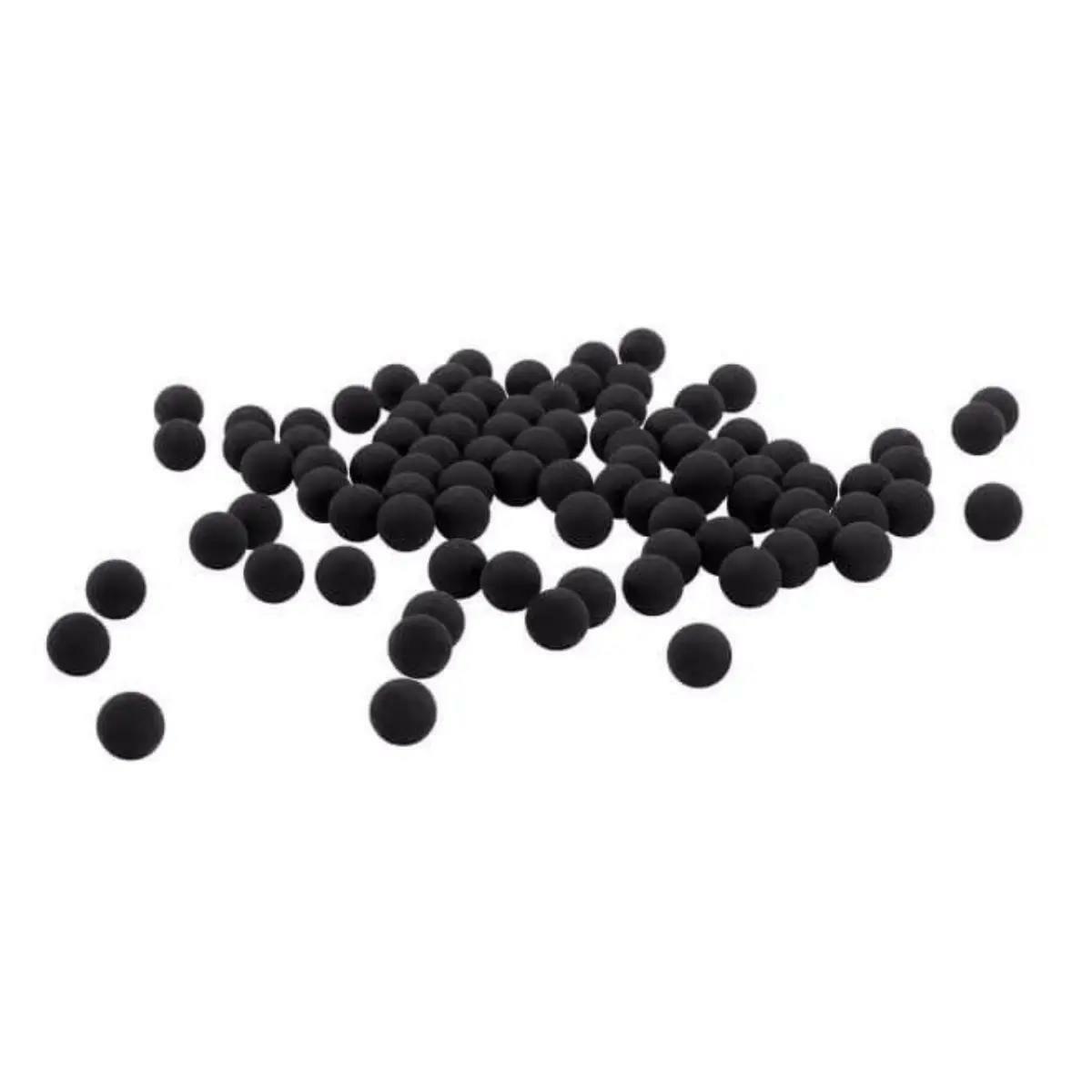 T4E AMMO T4E Rubber Ball .43 cal 8000 CT Pack Black - umarex