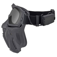 WOSPORT TACTICAL AIRSOFT FULL FACE MASK ANTI-FOG GOGGLES