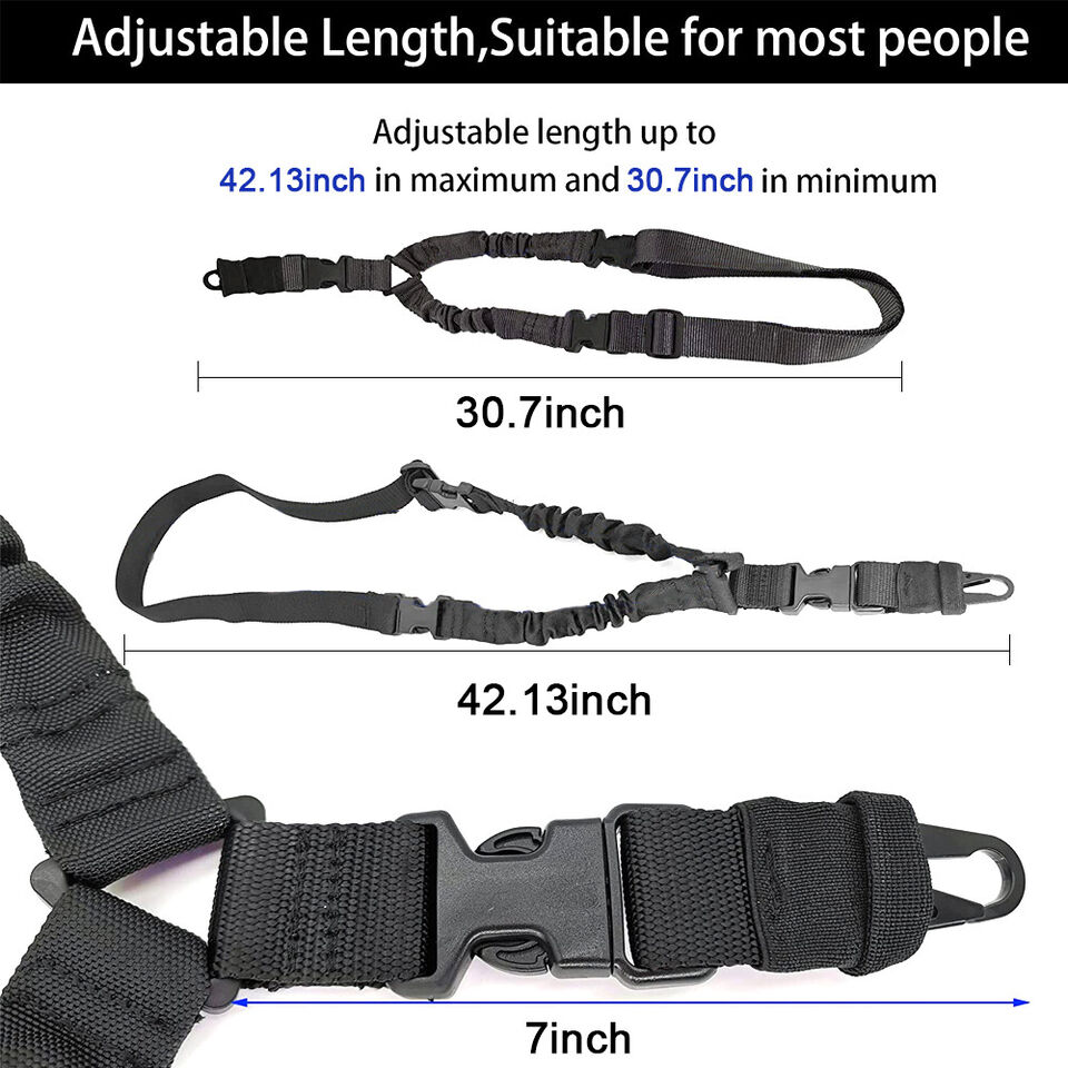 Trimex Tactical Airsoft Gun Sling - Single Point Black