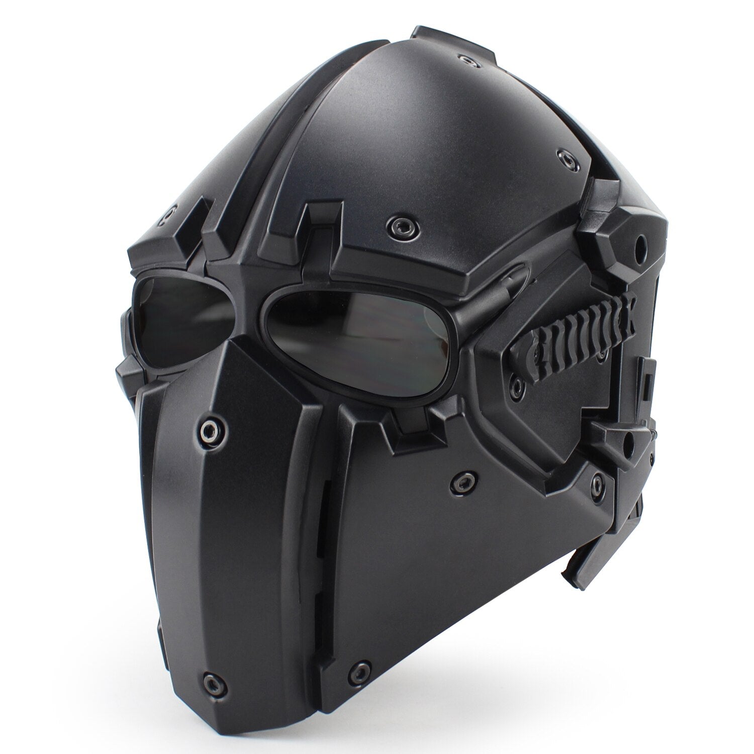 WOSPORT THB TACTICAL HELMET WITH NVG SHROUD AND TRANSFER BASE HL-90-BK