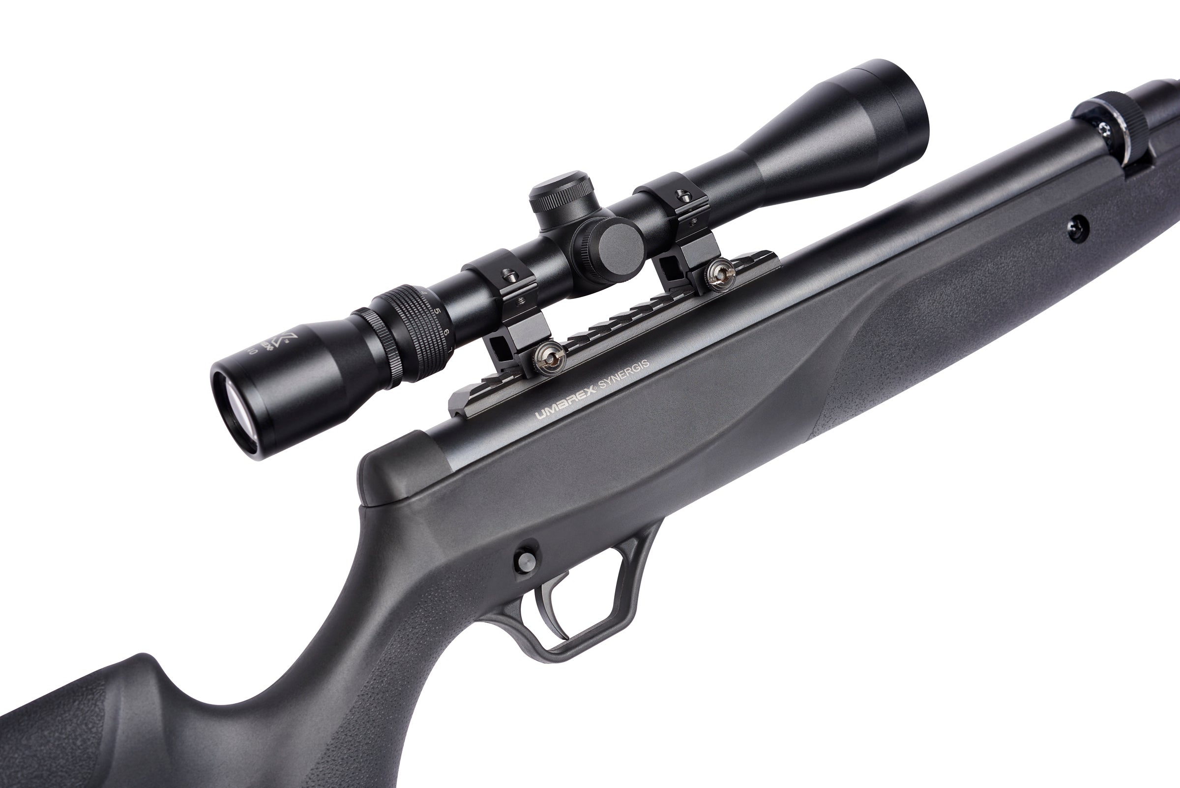 Umarex USA Umarex Synergis .22 Caliber Under Lever Pellet Air Rifle with 3-9x40mm Scope and Rings