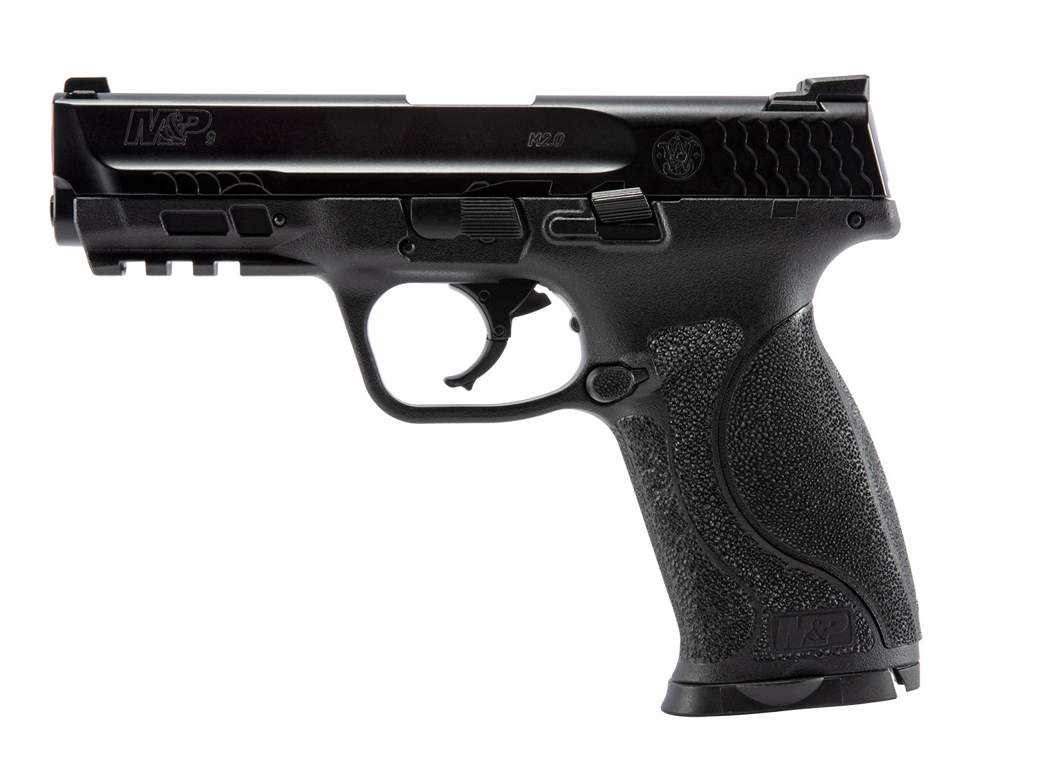 T4E, UMAREX USA Umarex T4E Smith & Wesson M&P M2.0 .43 Caliber CO2-Powered Training Pistol - 8 Rounds, Paintball Gun Marker, Black