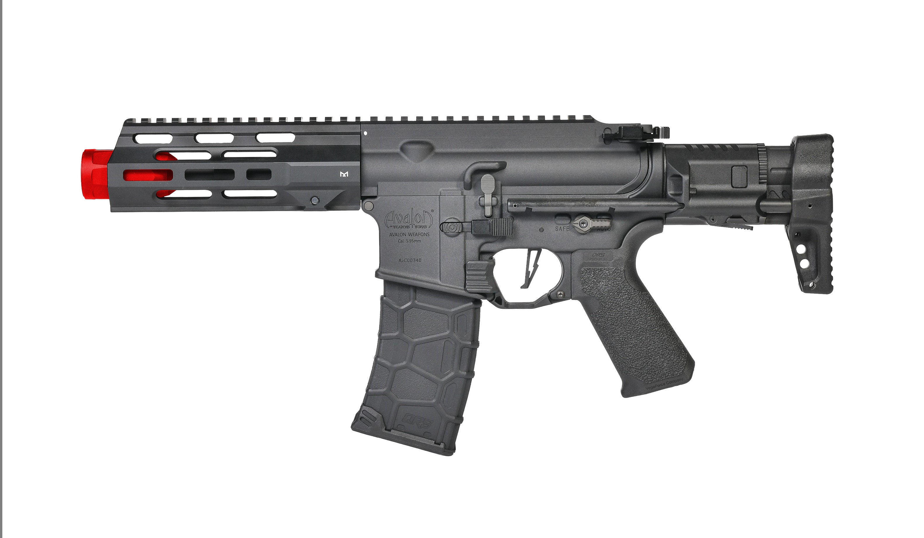 UMAREX USA Umarex VFC Avalon Calibur II PDW AEG Airsoft Rifle - 6mm, 380 FPS, Black