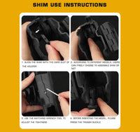 WOSPORT UNIVERSAL HOLSTER 35 STANDARD 83 RIGHT HAND BLACK