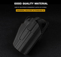 WOSPORT UNIVERSAL HOLSTER 35 STANDARD 83 RIGHT HAND BLACK