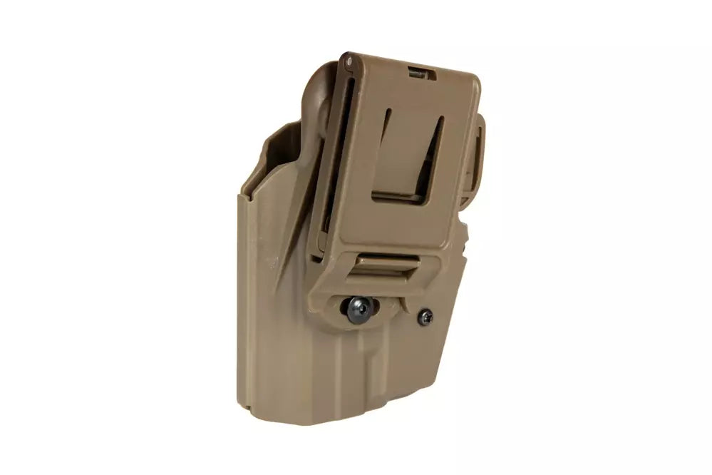 WOSPORT UNIVERSAL HOLSTER 70 SUB-COMPACT 183 RIGHT HAND TAN