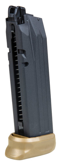 Walther Walther PPQ GBB 6mm Blowback Airsoft Pistol - 22 Rounds, Dark Earth Brown