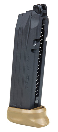 Walther Walther PPQ GBB 6mm Blowback Airsoft Pistol - 22 Rounds, Dark Earth Brown