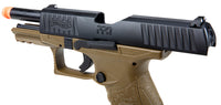 Walther Walther PPQ GBB 6mm Blowback Airsoft Pistol - 22 Rounds, Dark Earth Brown