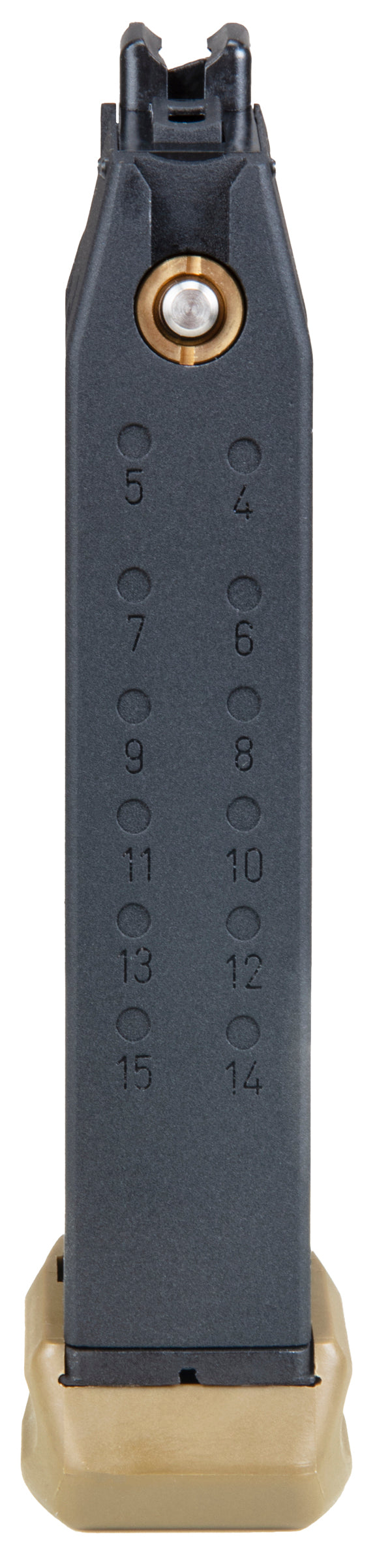 Walther Walther PPQ GBB 6mm Blowback Airsoft Pistol - 22 Rounds, Dark Earth Brown