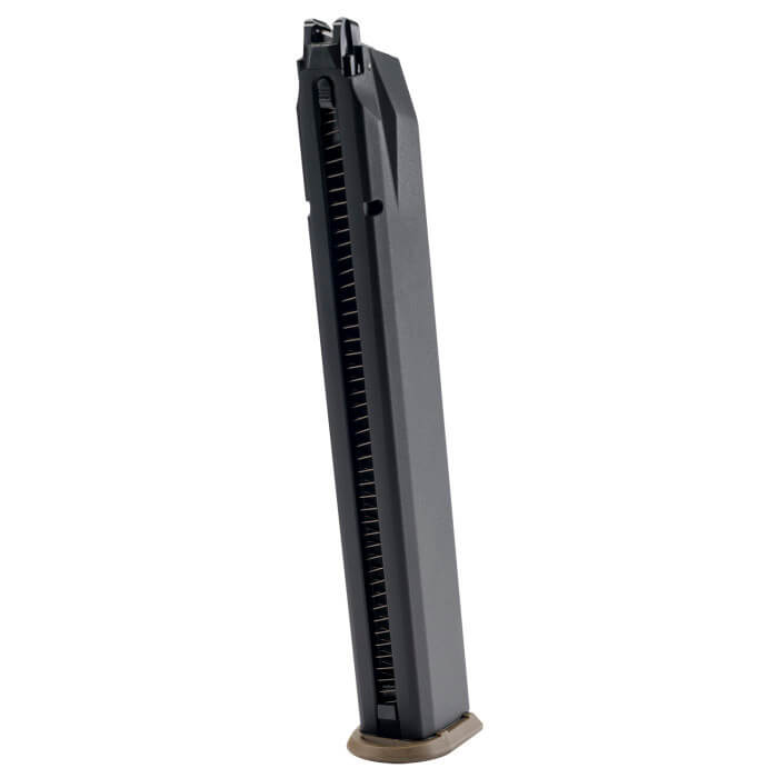 ELITE FORCE USA, WALTHER WALTHER PPQ GBB 6MM EXTENDED AIRSOFT MAGAZINE 45 ROUNDS