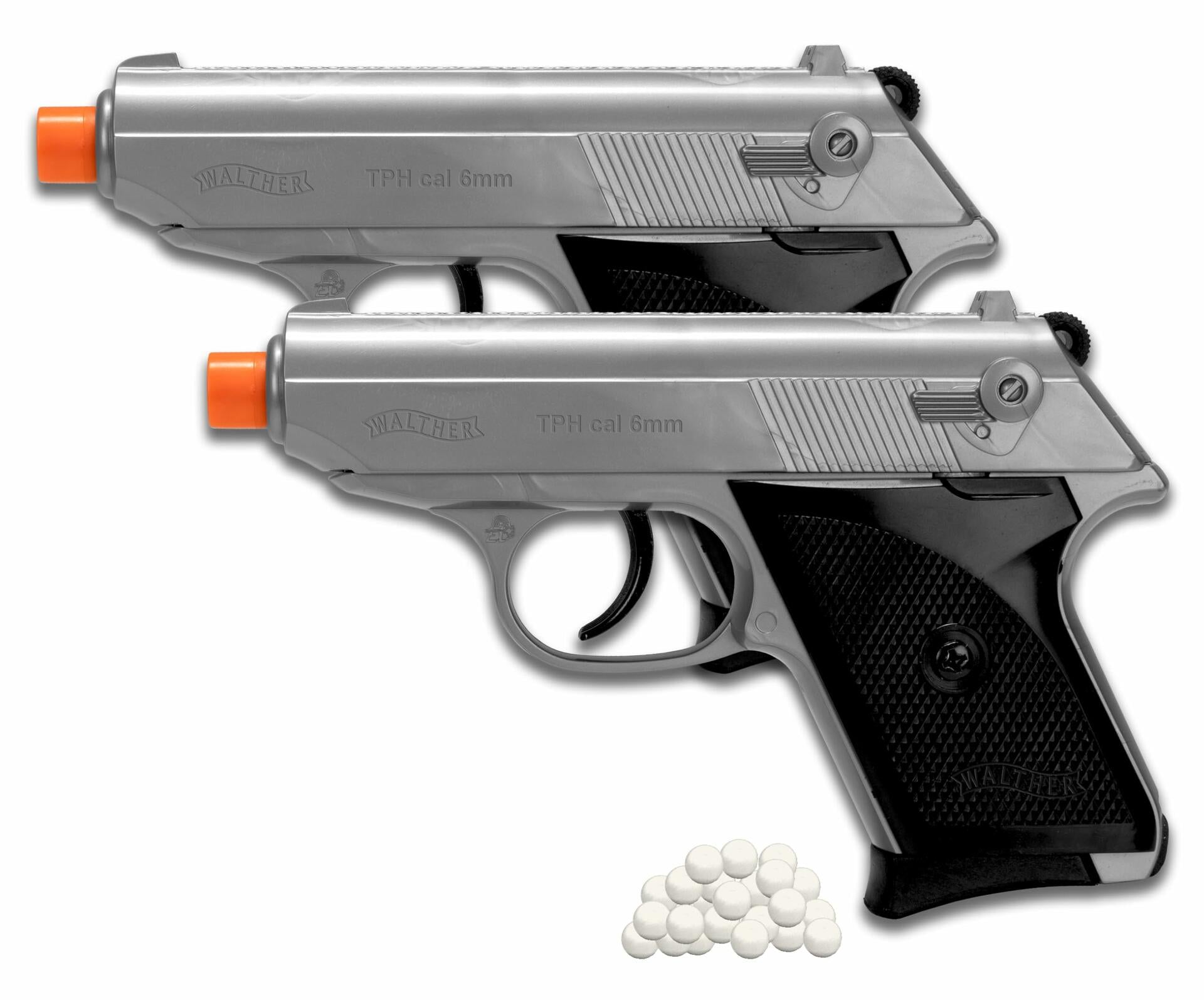 Airsoft Pistol Walther TPH Semi Auto Spring Airsoft Pistol Kit Pack of 2 - Umarex