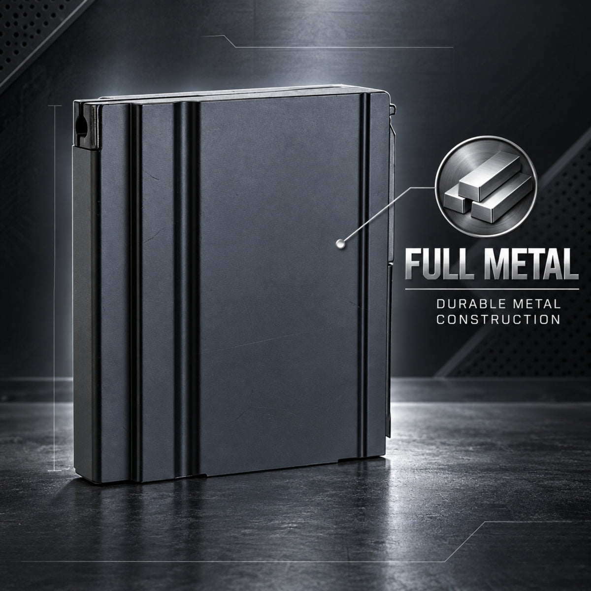 Airsoft Rifle Magazine WELL 30rd Magazine for MB4404, MB4405, MB4410 & MB4411 Airsoft Sniper Rifles
