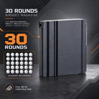 Airsoft Rifle Magazine WELL 30rd Magazine for MB4404, MB4405, MB4410 & MB4411 Airsoft Sniper Rifles
