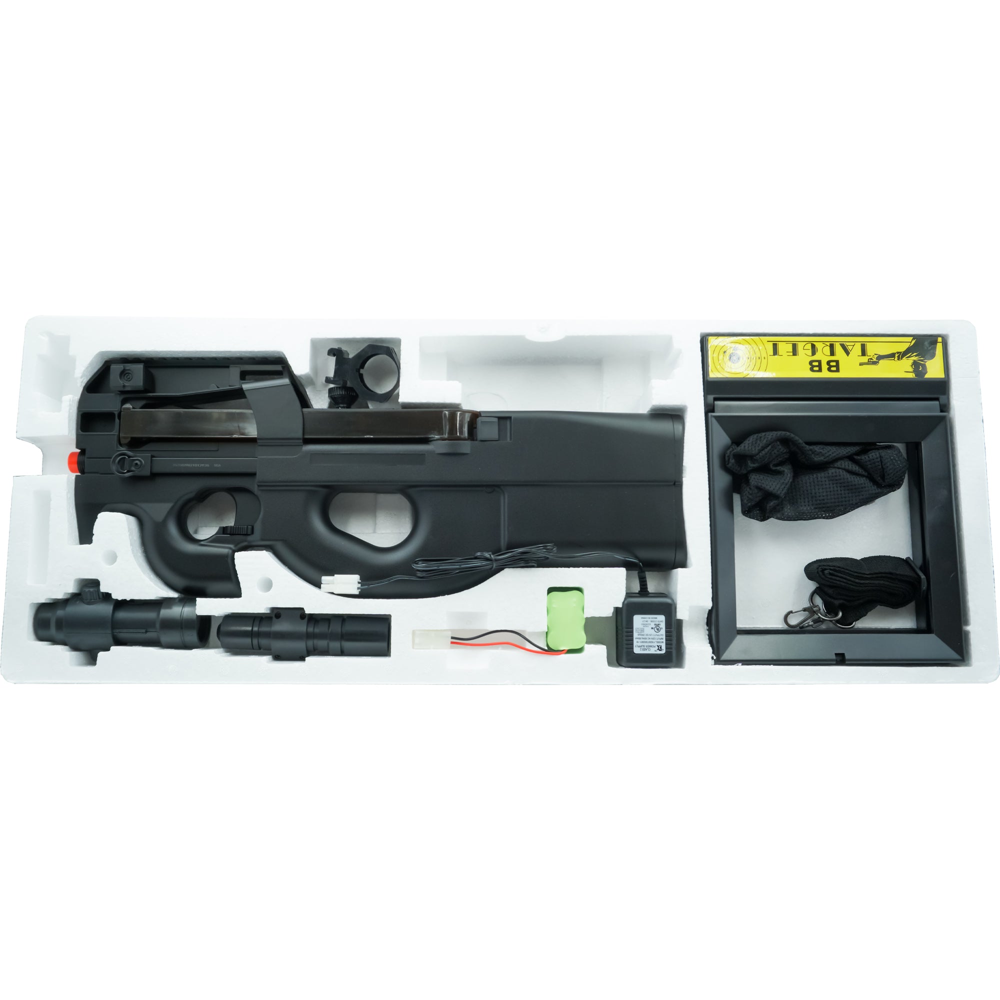 Airsoft AEG Rifle WELL D90H Full Auto Airsoft Electric AEG Rifle Gun - Black