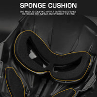 Airsoft Mask Wosport Chastener II Predator Airsoft Mask - Black