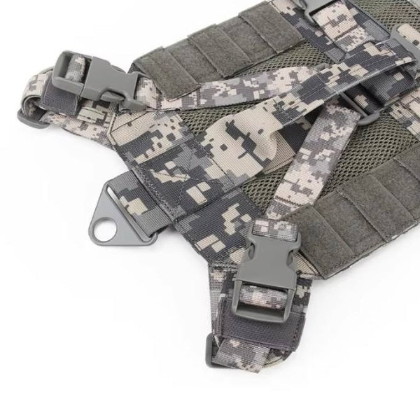 Dog Vest Wosport tactical mesh dog vest adjustable nylon harness