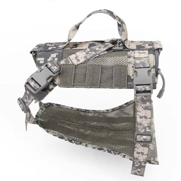 Dog Vest Wosport tactical mesh dog vest adjustable nylon harness